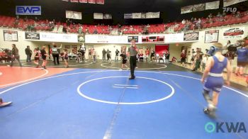 76 lbs Rr Rnd 5 - Kaisen Kelley, Tiger Trained Wrestling vs Braden Abel, Salina Wrestling Club