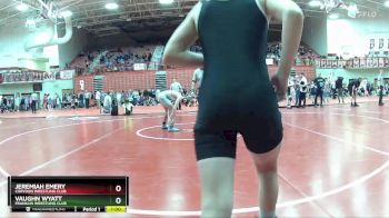 106 lbs Champ. Round 2 - Vaughn Wyatt, Franklin Wrestling Club vs Jeremiah Emery, Corydon Wrestling Club