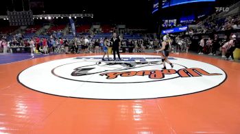 100 lbs Cons 16 #2 - Grace Loutzenhiser, AK vs Lily Dizon, CA