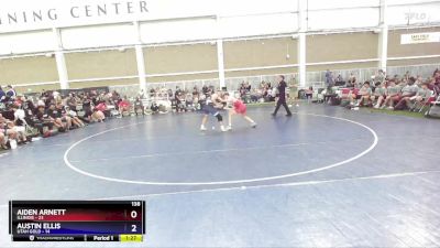 138 lbs Placement Matches (8 Team) - Aiden Arnett, Illinois vs Austin Ellis, Utah Gold