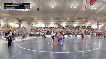 AA 285 lbs Cons. Round 1 - Evan Rector, Rossview High School vs Ayden Hedgepeth, Lincoln Co. High School