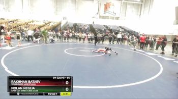 50 lbs Semifinal - Rakhman Bataev, Willpower Wrestling vs Nolan Neglia, Spartan Wrestling Club