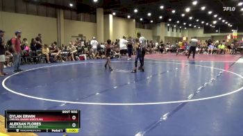 70 lbs Cons. Round 1 - Aleksan Flores, Skull And Crossbones vs Dylan Erwin, Chelsea Swarm Wrestling