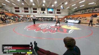 106 lbs Pool A - Lane Holt, DouglasWY vs Jimmy Sanchez, Jackson