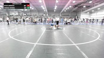 60 lbs Rr Rnd 1 - Kyle LaRocca, Mat Warriors PWC vs Joshua Rivera, Grit Mat Club Red