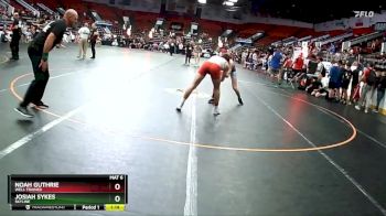 130 lbs Cons. Round 2 - Noah Guthrie, Well Trained vs Josiah Sykes, Skyline