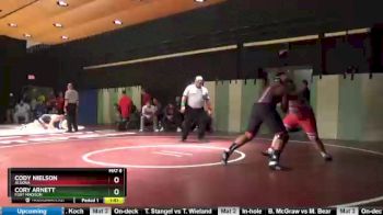 285 lbs Cons. Round 3 - Cory Arnett, Fort Madison vs Cody Nielson, Algona