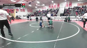 100 lbs Semifinal - Kylie-ann Thach, Eleanor Roosevelt vs Daniella Vazquez, Garces Memorial