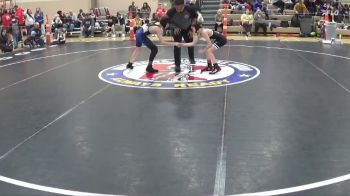 70 lbs Champ. Round 1 - Malcom Moss, Weigh-In Club vs Haidence Eason, St. Croix Falls