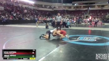 4A 152 lbs 5th Place Match - Brian Armijo, Socorro vs Kyle Coffeen, Espanola Valley