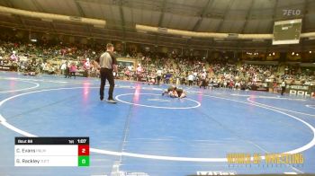 110 lbs Round Of 16 - Carter Evans, Palmetto State Wrestling Academy (PSWA) vs Gage Rackley, Tuttle Elite Wrestling Club