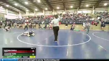 109 lbs Cons. Round 5 - Hudson York, Corner Canyon vs Rayden Ewell, Emery