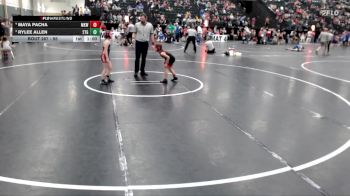 63-68 lbs Round 5 - Rylee Allen, 2TG vs Maya Pacha, Marysville Kids Wrestling