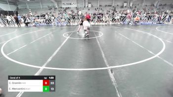 165 lbs Consi Of 4 - Claira Gramlin, Indiana Outlaws Pink vs Eva Mercantini, 84 Athletes