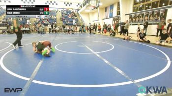 80 lbs Consi Of 4 - Liam Baughman, Blackwell Wrestling Club vs Riot Smith, Cleveland Takedown