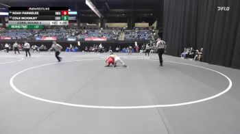 141 lbs Cons. Round 3 - Cole McKinley, Lourdes vs Noah Parmelee, Northwestern