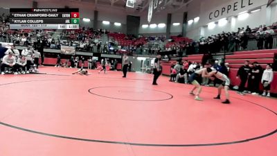 113 lbs Quarterfinal - Kylan Colleps, Arlington vs Ethan Crawford-Daily, Northwest Eaton