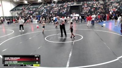 58 lbs Cons. Semi - Amir Treadway, Ready RP Nationals vs Colton Kerr, Bryan Youth Wrestling Club