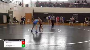 120 lbs 3rd Place - Joshua Sterner, Brandywine Heights vs Julian Zaragoza, Northern Lebanon