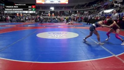 6-7A 132 Quarterfinal - Francia Reza, Grissom Hs vs Taimane Benemerito, Enterprise HS