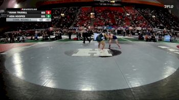 G 120 lbs Cons. Round 2 - Asia Hoopes, Sugar-Salem vs Kiana Trudell, Meridian