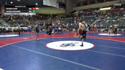 5A 113 lbs Cons. Semi - Jackie Hutchins, Sylvan Hills vs Ryder Plant, Lake Hamilton