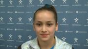 Norah Flatley on Moving Past a Fall on Beam and Looking Ahead to Day 2