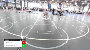 100 lbs Consi Of 16 #1 - Lukas Boxley, CT vs Israel Muñoz Rosales, NY