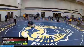 285 lbs Cons. Round 3 - Matthew Cepak, Siena Heights vs Jaylen Culver, Siena Heights