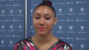 Kyla Ross Explains Uncharacteristic Mistakes on Floor and Bars on Night One of Championships