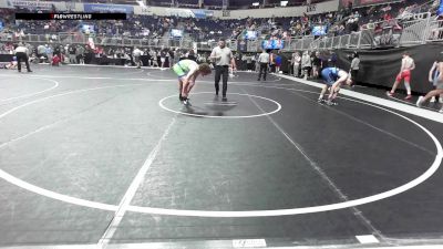 155 lbs Consi Of 16 #1 - Jonah Manuel, Waynesville vs Eli McLean, Ground Zero Wrestling Club