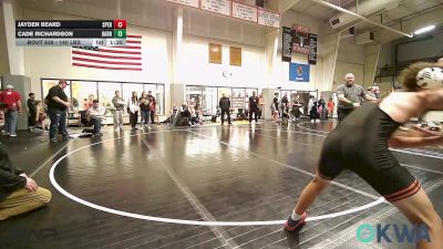 140 lbs Rr Rnd 5 - Jayden Beard, Sperry Wrestling Club vs Cade Richardson, Barnsdall Youth Wrestling