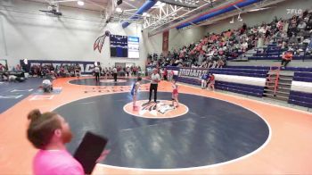 100 lbs Cons. Round 2 - Lynorah Hansen, Sterling (Newman Central Catholic) vs Aubrianna Cervantes, Streator (Twp.)