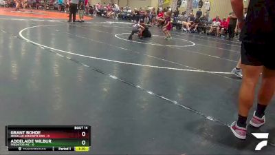 45 lbs Quarters & Wb (16 Team) - Addelaide Wilbur, Predator WC vs Grant Bohde, Ironclad Koncrete Kids