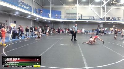 84 lbs Round 5 (6 Team) - Kaleb Pollock, Brawler Elite vs Nate Picciotti, Vipers Wrestling