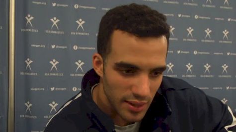 Danell Leyva:  Happy but "Not Completely Content or Satisfied" With His Championships Performance