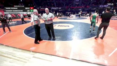 3A 157 lbs Quarterfinal - Radic Dvorak, Huntley vs Nasser Hammouche, Chicago (Lane)