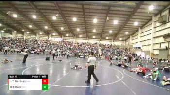 70 lbs Cons. Round 4 - Tallon Hembury, Cowan Wrestling Academy vs Hudson LaRose, Fremont Wrestling Club