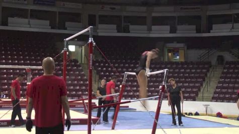 Madison Desch Bars, Sr Pan Ams Training
