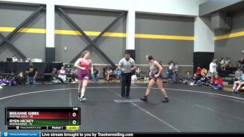 148 lbs Semis (4 Team) - Ryen Hickey, FEWTeamIowa vs Breanne Gibbs, Missouri Gold