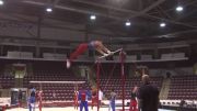 Brandon Wynn Practicing High Bar, Sr Pan Ams Training