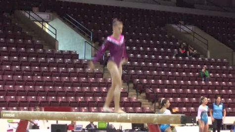 Maddie Desch Beam Routine, Sr Pan Ams Training Day 2
