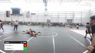 130 lbs Consolation - Michael Prieto, Riverside Rascals vs Emmanuel Cobian, Silverback WC