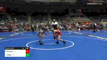 100 lbs Consolation - Rex Bryson, Purler Wrestling Academy vs Tommy Gibbs, Contenders Wrestling