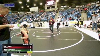 67 lbs 3rd Place Match - Kai Carey, Augusta vs Joseph Perez, Topeka Blue Thunder Wrestling