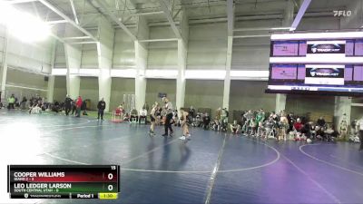 97 lbs Round 3 (4 Team) - Cooper Williams, Idaho 2 vs Leo Ledger Larson, South Central Utah