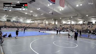 125 lbs Cons. Round 2 - Gabriel Denton, Blackman Wrestling vs Ryder Locke, Williamson County Wrestling Cl