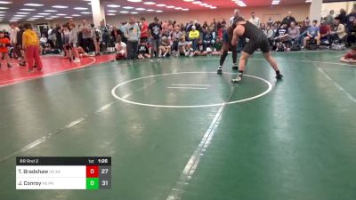 220 lbs Rr Rnd 2 - Taye Bradshaw, All American HS vs Jake Conroy, Phoenix HS Red