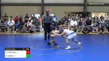 73 lbs Quarterfinal - Jamison Kimbrough, Guerrilla Wrestling Academy vs Maddux Colbert, Trion Mat Dogs