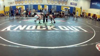 113 lbs Round 2 (8 Team) - Julius Wood, Funky Monkey vs Noah Brown, Wild Horse Riders